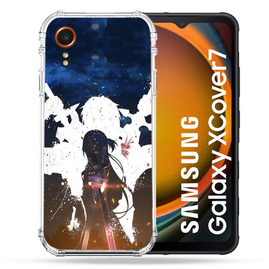 Coque Renforcée Pour Samsung Galaxy Xcover 7 Manga SAO sword Art Online Asuna