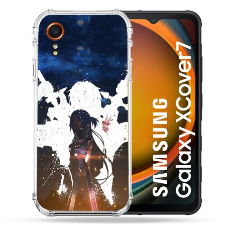 Coque Renforcée Pour Samsung Galaxy Xcover 7 Manga SAO sword Art Online Asuna