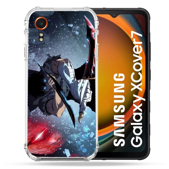 Coque Renforcée Pour Samsung Galaxy Xcover 7 Manga Solo Leveling Sung Epee