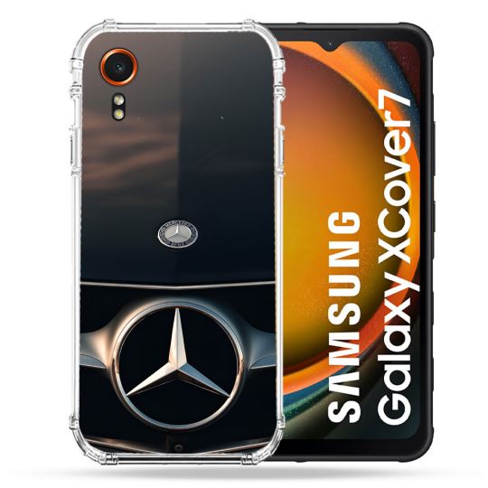 Coque Renforcée Pour Samsung Galaxy Xcover 7 Mercedes Calendre