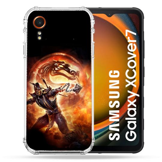 Coque Renforcée Pour Samsung Galaxy Xcover 7 Mortal Combat