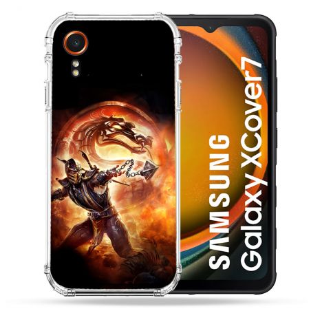 Coque Renforcée Pour Samsung Galaxy Xcover 7 Mortal Combat