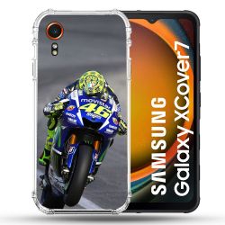 Coque Renforcée Pour Samsung Galaxy Xcover 7 Moto Course GP Wheeling 46