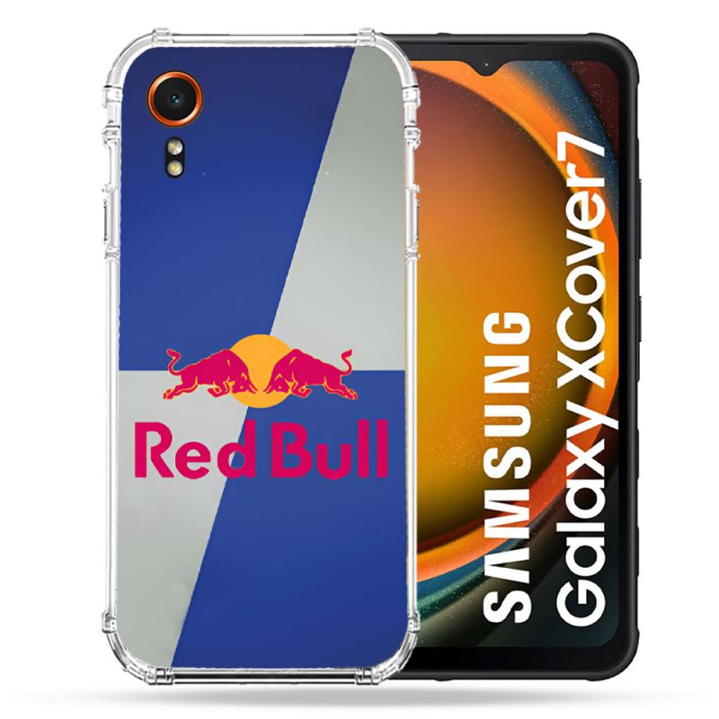 Coque Renforcée Pour Samsung Galaxy Xcover 7 Red Bull Classique