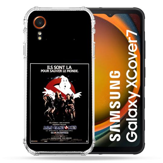 Coque Renforcée Pour Samsung Galaxy Xcover 7 SOS Fantome Affiche