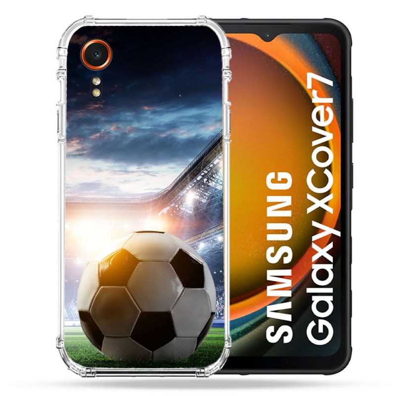 Coque Renforcée Pour Samsung Galaxy Xcover 7 Sport Football Stade
