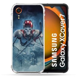 Coque Renforcée Pour Samsung Galaxy Xcover 7 Sport Hockey Squelette
