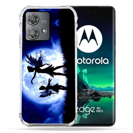 Coque Renforcée Pour Motorola Edge 40 Neo Fantastique Fee Lune