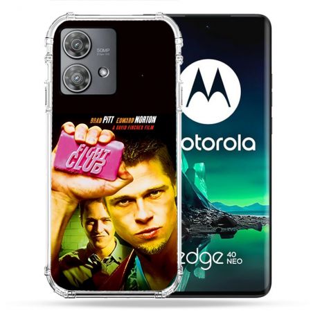 Coque Renforcée Pour Motorola Edge 40 Neo Fight Club Affiche