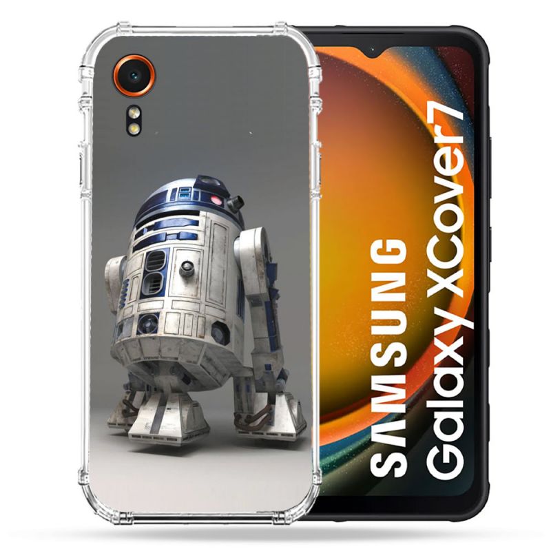 Coque Renforcée Pour Samsung Galaxy Xcover 7 Star Wars - R2D2