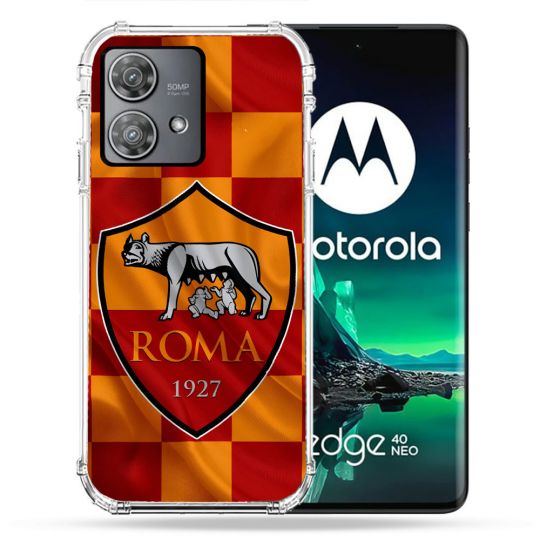 Coque Renforcée Pour Motorola Edge 40 Neo Foot As Roma