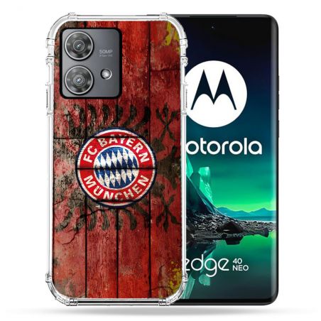 Coque Renforcée Pour Motorola Edge 40 Neo Foot Bayern Munich Drapeau