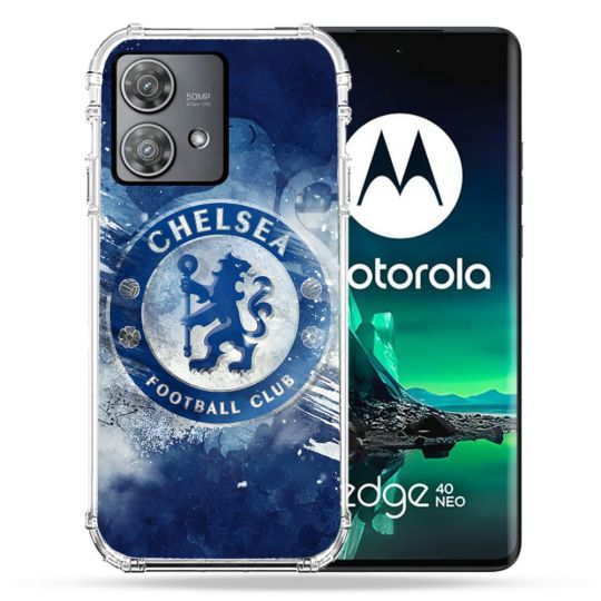 Coque Renforcée Pour Motorola Edge 40 Neo Foot Chelsea