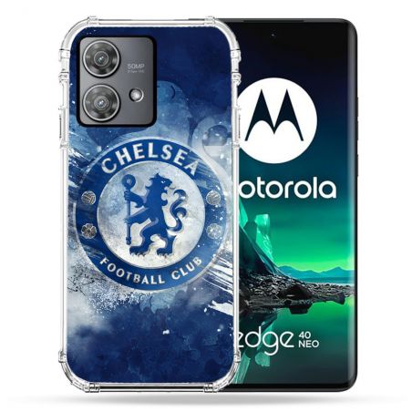 Coque Renforcée Pour Motorola Edge 40 Neo Foot Chelsea