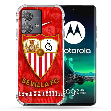 Coque Renforcée Pour Motorola Edge 40 Neo Foot FC Sevilla