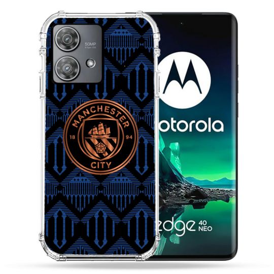 Coque Renforcée Pour Motorola Edge 40 Neo Foot Manchester City