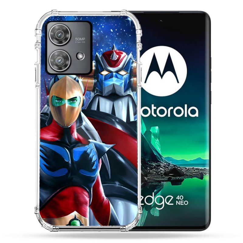 Coque Renforcée Pour Motorola Edge 40 Neo Goldorak