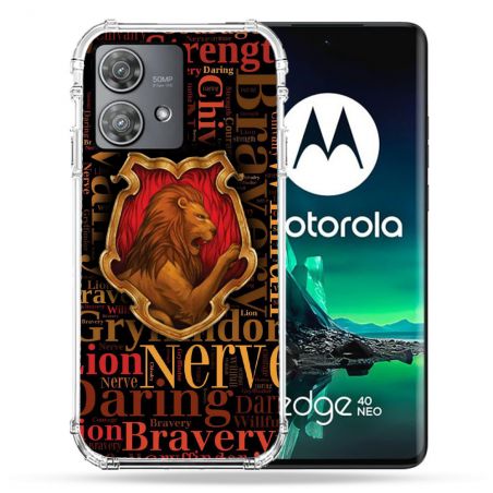 Coque Renforcée Pour Motorola Edge 40 Neo Harry Potter Griffondor