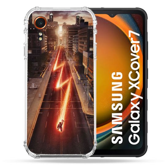 Coque Renforcée Pour Samsung Galaxy Xcover 7 The Flash City