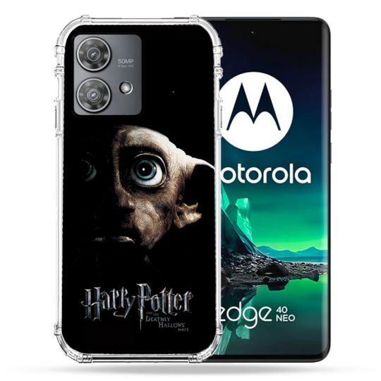 Coque Renforcée Pour Motorola Edge 40 Neo Harry Potter Hollows Dobby