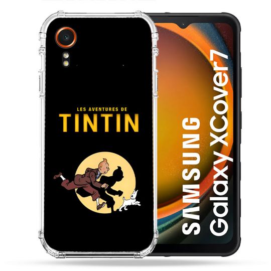 Coque Renforcée Pour Samsung Galaxy Xcover 7 Tintin Classique
