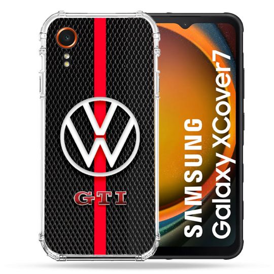 Coque Renforcée Pour Samsung Galaxy Xcover 7 Volkwagen Line