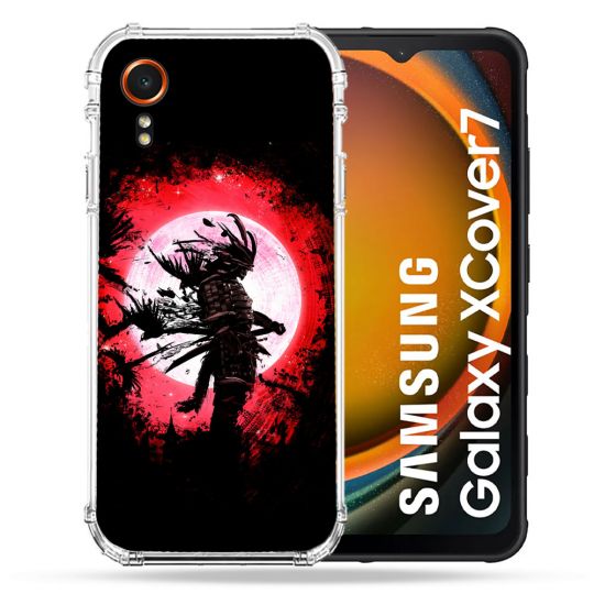 Coque Renforcée Pour Samsung Galaxy Xcover 7 Voyage Japon Samourai