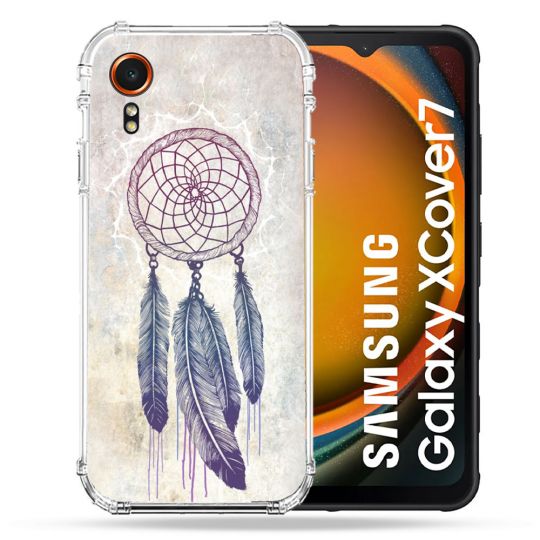 Coque Renforcée Pour Samsung Galaxy Xcover 7 Zen Attrape Reve Blanc