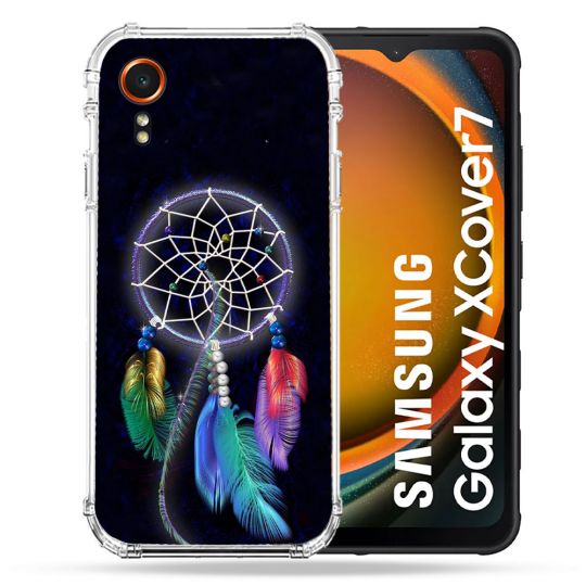 Coque Renforcée Pour Samsung Galaxy Xcover 7 Zen Attrape Reve Multicolore