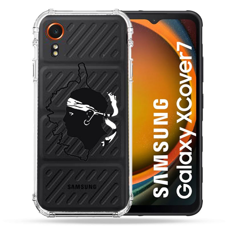 Coque Transparente Pour Samsung Galaxy Xcover 7 Corse