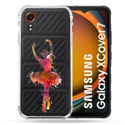 Coque Transparente Pour Samsung Galaxy Xcover 7 Danseuse etoile