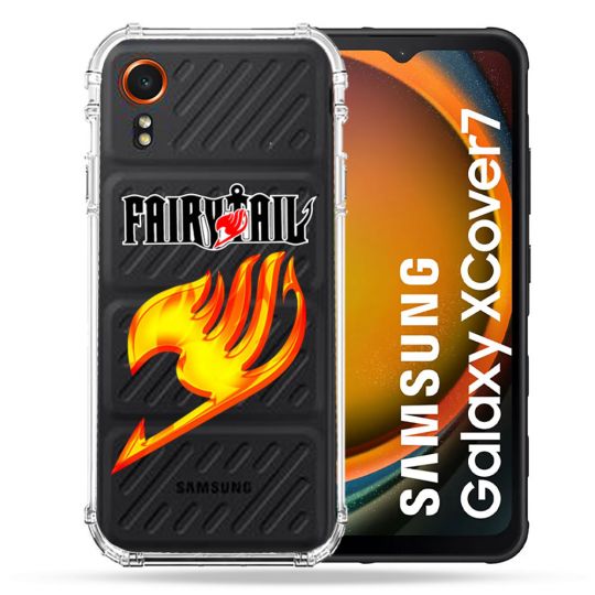 Coque Transparente Pour Samsung Galaxy Xcover 7 Fairy Tail