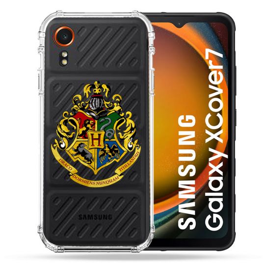 Coque Transparente Pour Samsung Galaxy Xcover 7 Harry Potter Poudlard