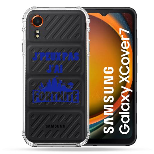 Coque Transparente Pour Samsung Galaxy Xcover 7 Jpeux pas jai Fortnite