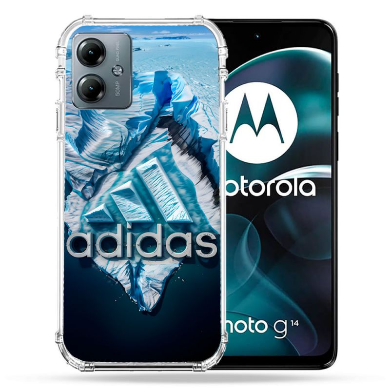 Coque Renforcée Pour Motorola G14 4G Adidas Iceberg