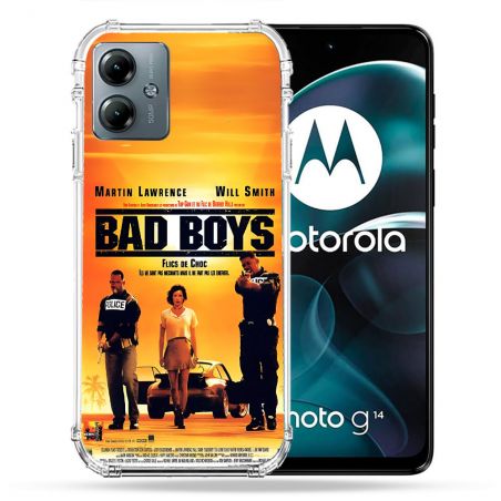 Coque Renforcée Pour Motorola G14 4G Bad Boys Affiche