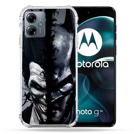 Coque Renforcée Pour Motorola G14 4G Batman Joker