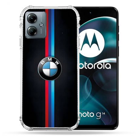 Coque Renforcée Pour Motorola G14 4G BMW Logo