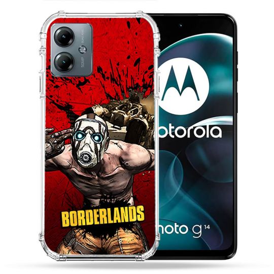 Coque Renforcée Pour Motorola G14 4G Borderland