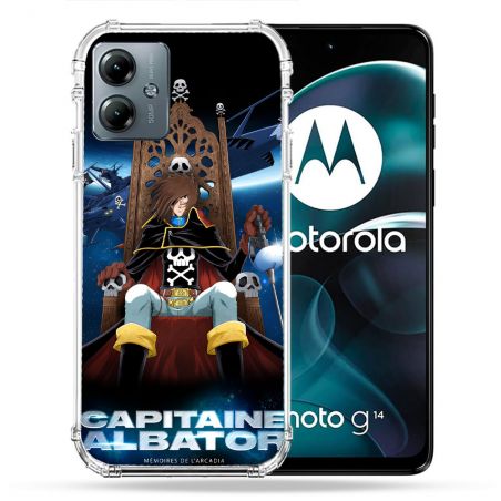 Coque Renforcée Pour Motorola G14 4G Capitaine Albator