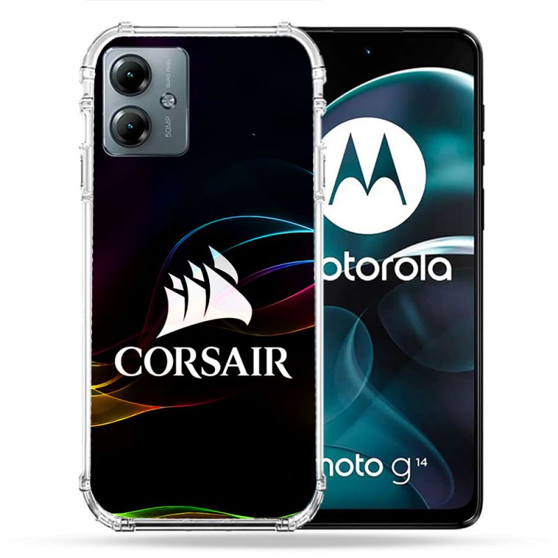 Coque Renforcée Pour Motorola G14 4G Corsair