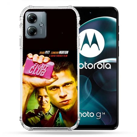 Coque Renforcée Pour Motorola G14 4G Fight Club Affiche
