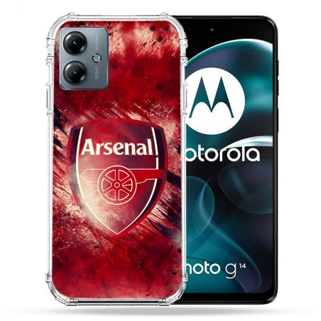 Coque Renforcée Pour Motorola G14 4G Foot Arsenal