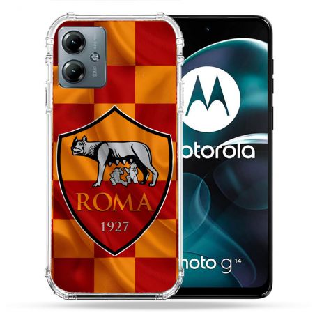 Coque Renforcée Pour Motorola G14 4G Foot As Roma