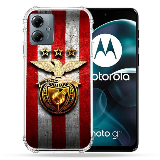 Coque Renforcée Pour Motorola G14 4G Foot Benfica