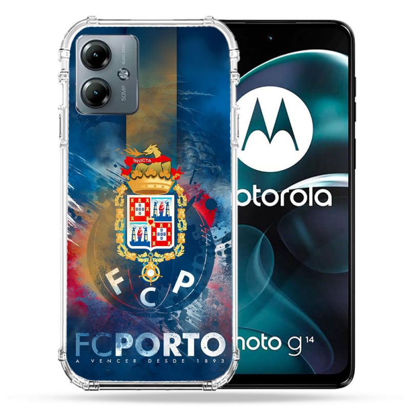 Coque Renforcée Pour Motorola G14 4G Foot FC Porto