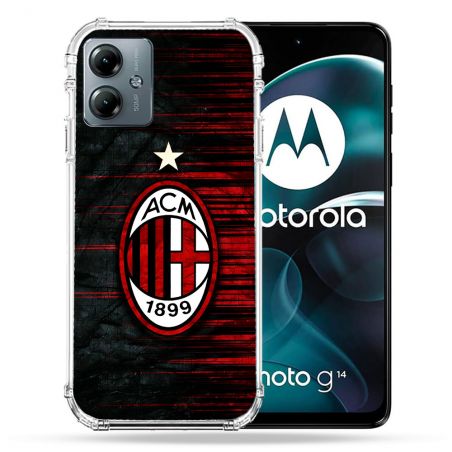 Coque Renforcée Pour Motorola G14 4G Foot Milan AC