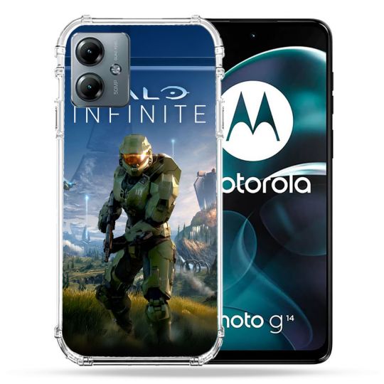 Coque Renforcée Pour Motorola G14 4G Halo