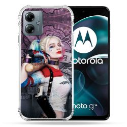 Coque Renforcée Pour Motorola G14 4G Harley Quinn Batte