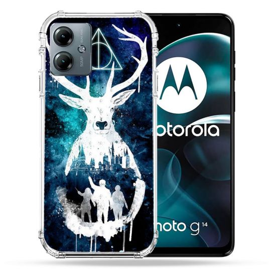 Coque Renforcée Pour Motorola G14 4G Harry Potter Patronome